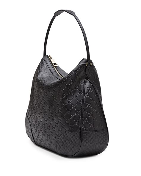 gucci bree guccissima leather hobo|Gucci hobo bag.